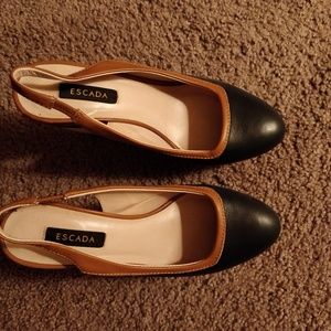 Authentic Escada platform bump